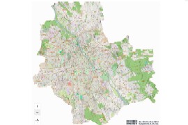 Mapa rednich cen gruntw niezabudowanych na obszarze m.st. Warszawy